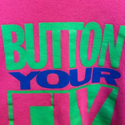 90's Levi's リーバイス 501 Button Your Fly ロゴスウェット ピンク (サイズ不明)/A2952S-SO