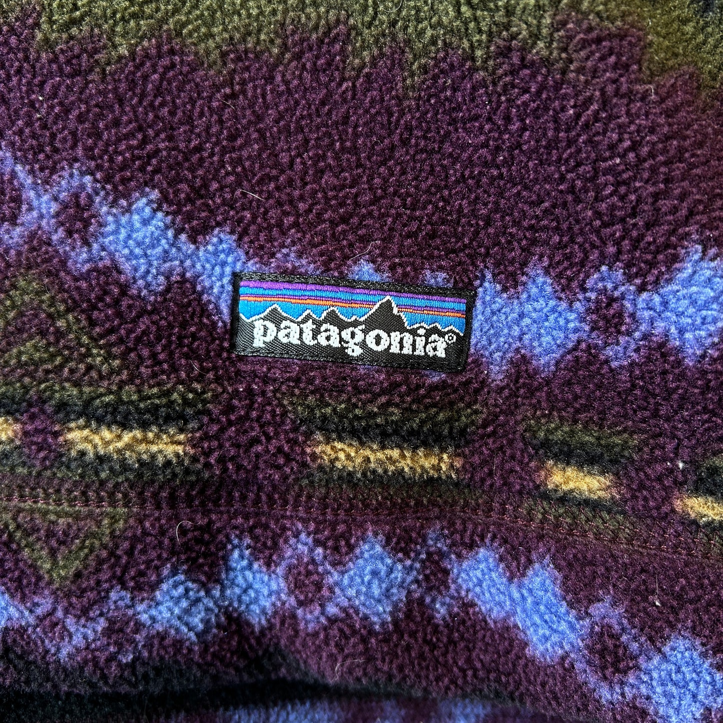 90's Patagonia パタゴニア"Sacajawea" ライトウェイト シンチラセーター (M)/A9390O-SO