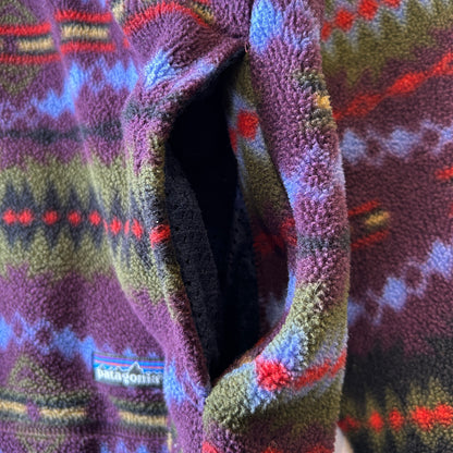 90's Patagonia パタゴニア"Sacajawea" ライトウェイト シンチラセーター (M)/A9390O-SO