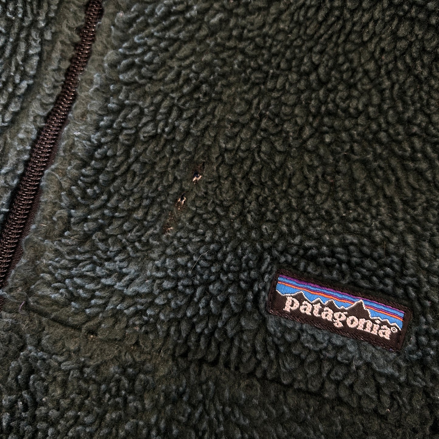 90's Patagonia パタゴニア レトロX フリースジャケット USA製 ハンターグリーン(XL)/A8812F-SO