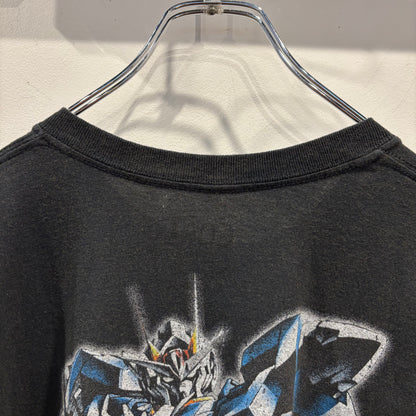 00's 機動戦士ガンダム アニメTシャツ ブラック(XL)/B3571T-SO