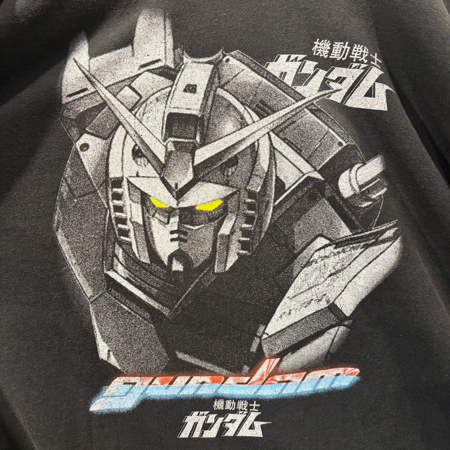 00's 機動戦士ガンダム アニメTシャツ ブラック(XL)/B3571T-SO
