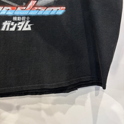 00's 機動戦士ガンダム アニメTシャツ ブラック(XL)/B3571T-SO