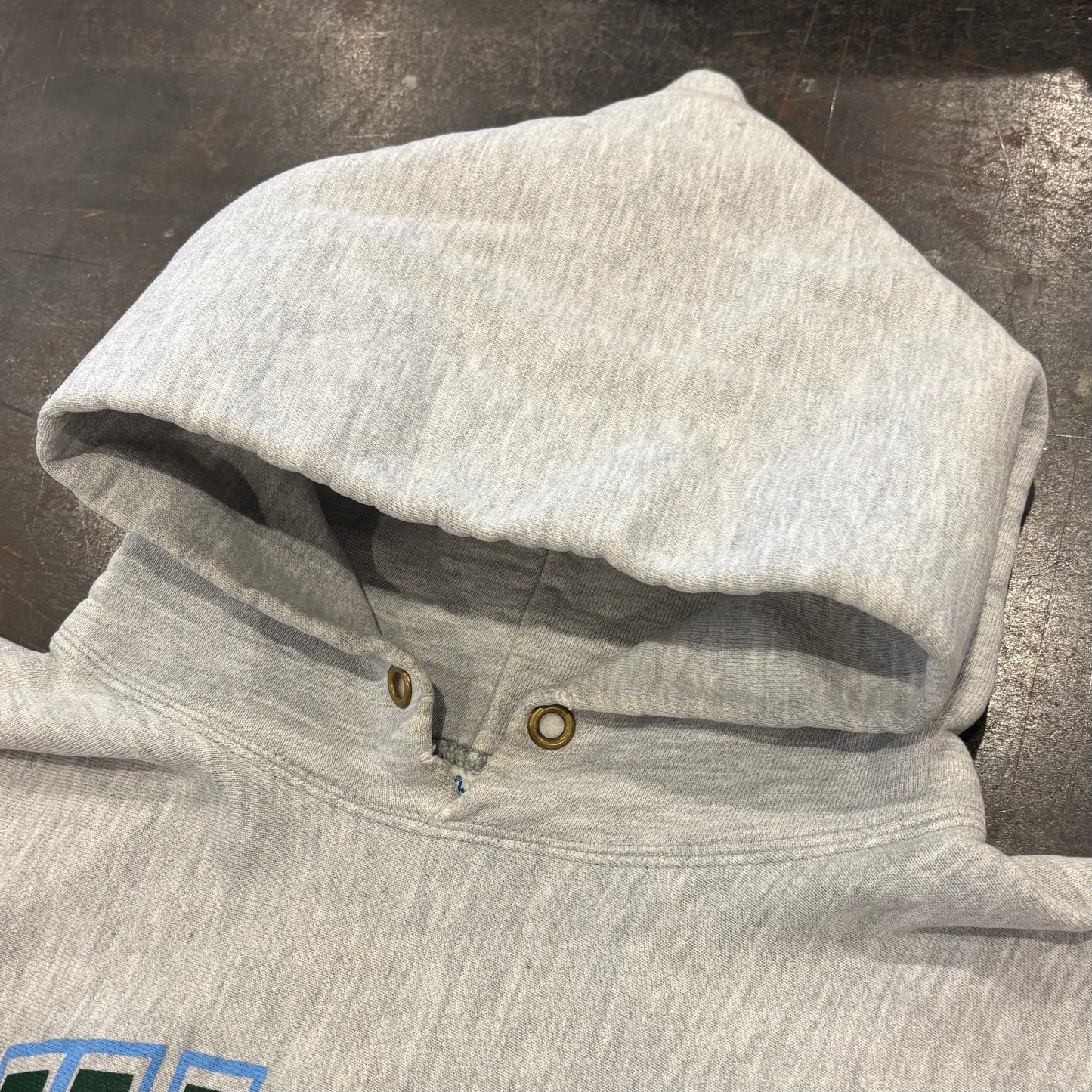 80's Champion チャンピオン Reverse Weave リバースウィーブ トリコタグ TULANE カレッジ スウェットフーディー パーカー  グレー (XL) /A7706R-SO