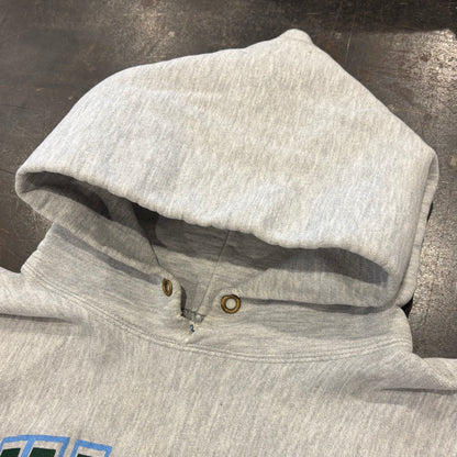 80's Champion チャンピオン Reverse Weave リバースウィーブ トリコタグ TULANE カレッジ スウェットフーディー パーカー  グレー (XL) /A7706R-SO