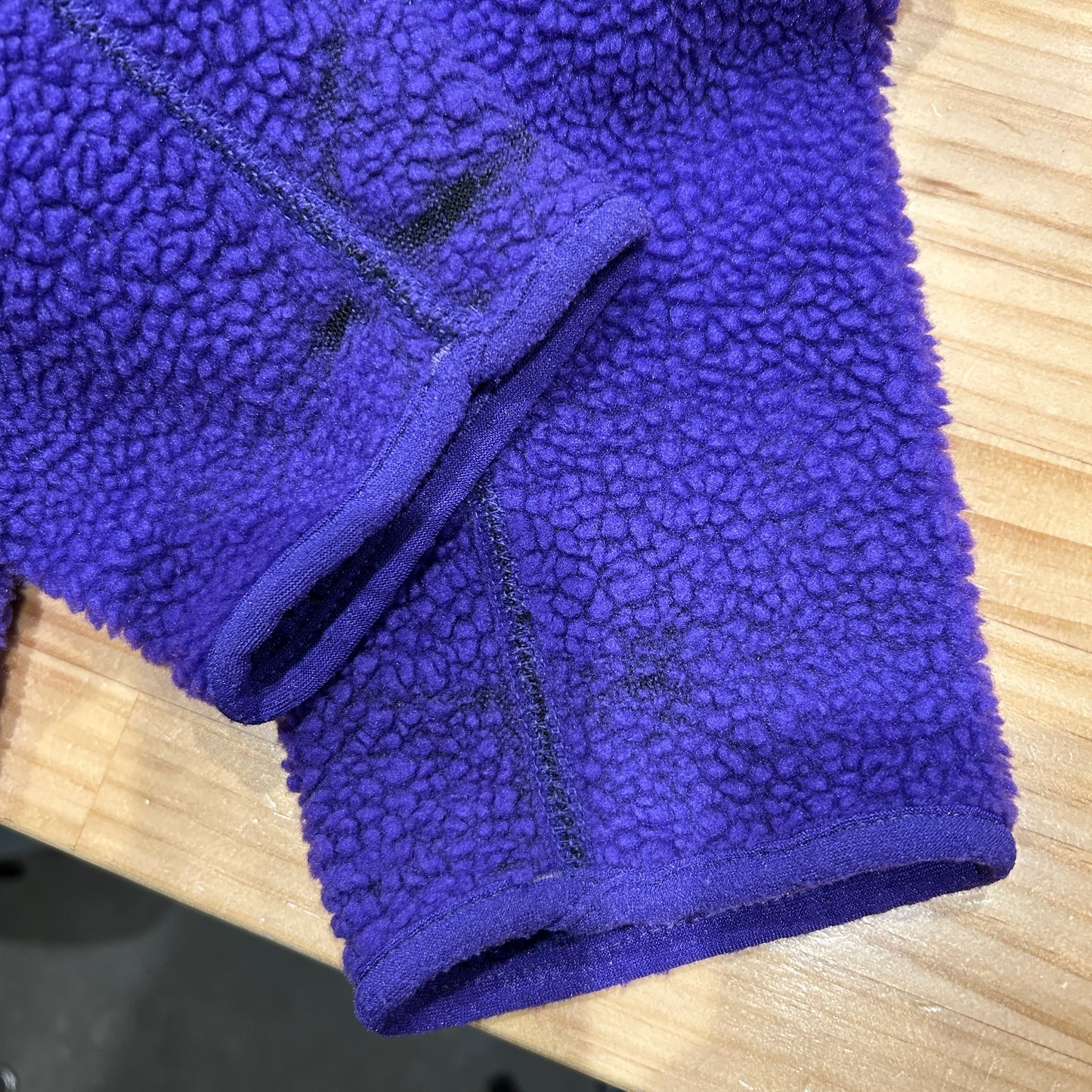 90's Patagonia パタゴニア ベビーレトロカーディガン USA製 パープル(S)/A8890F-SO