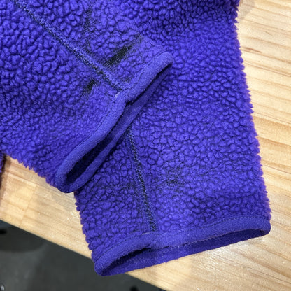 90's Patagonia パタゴニア ベビーレトロカーディガン USA製 パープル(S)/A8890F-SO