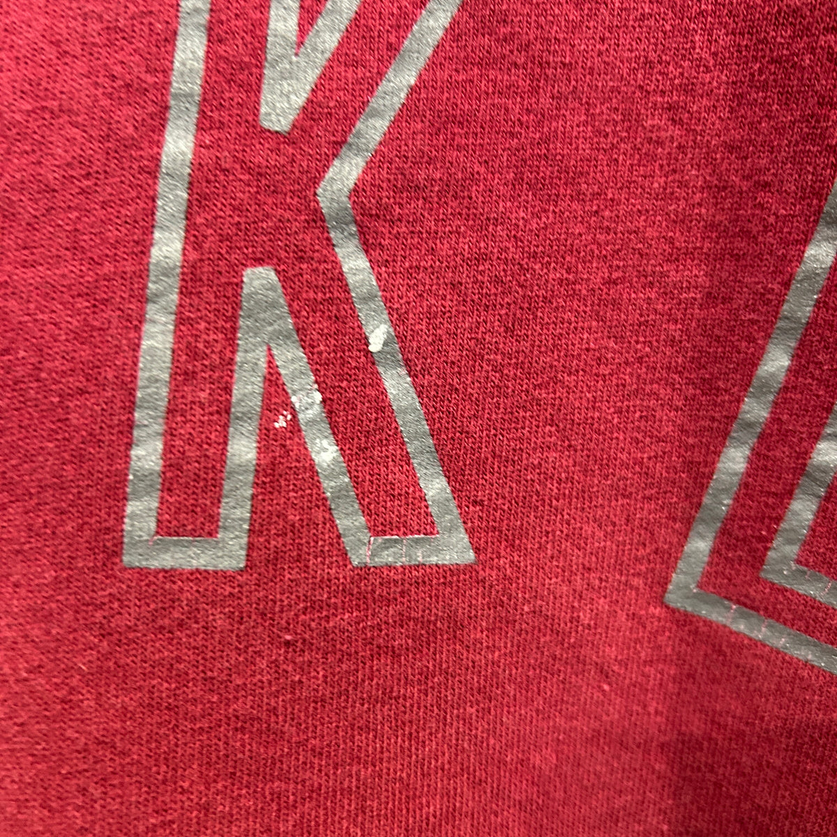 90's Nike ナイキ 文字プリント スウェットシャツ ワインレッド (L)/A8928S-SO