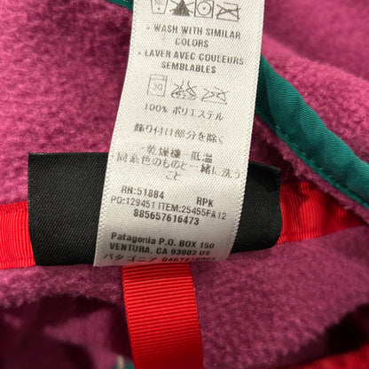 FA12 Patagonia パタゴニア シンチラスナップT ローズ (Women's S)/A9419F-SO