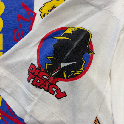 90's Dick Tracy ブレスレス・マホニー Madonna プロモーションTシャツ 白(XL)/B3050T-SO