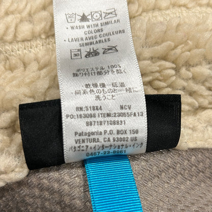 FA13 Patagonia パタゴニア レトロX ジャケット アイボリー (Men's S)/A5259F-SO