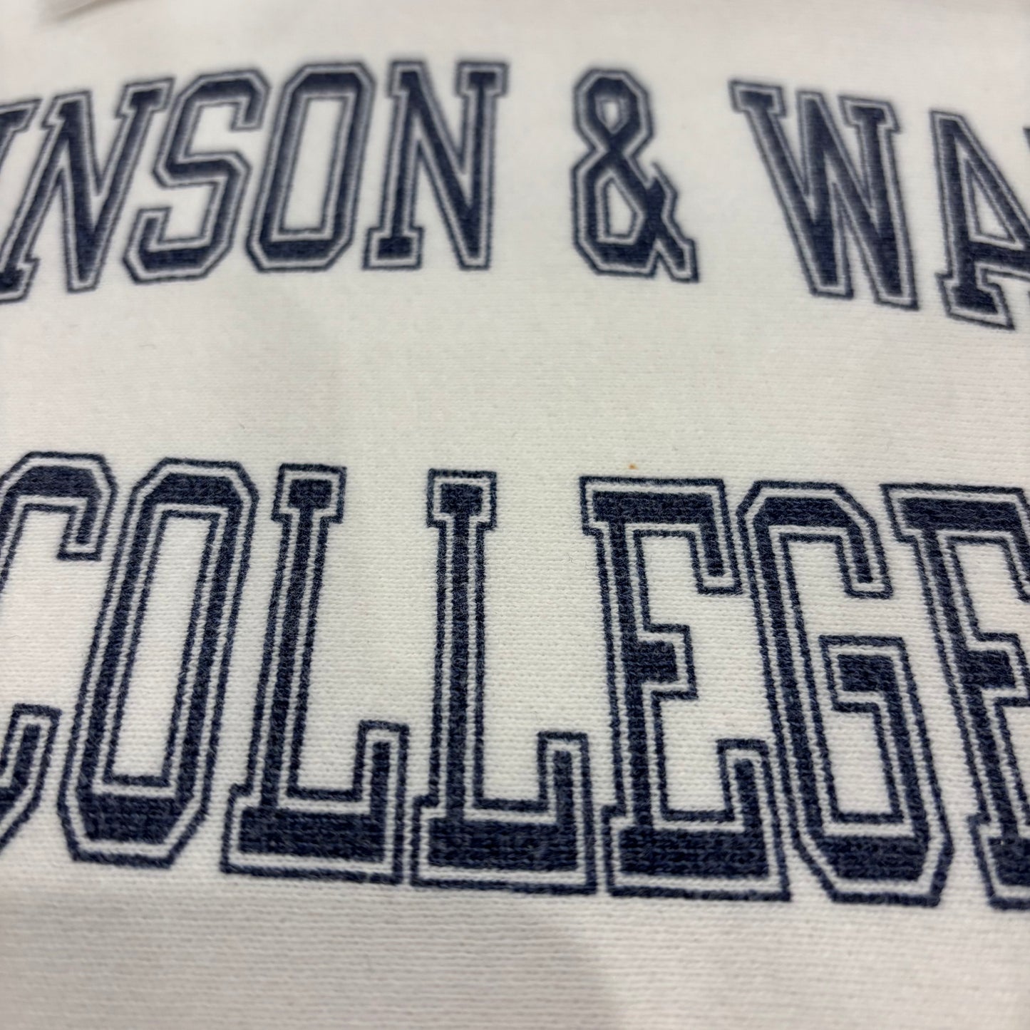 80's Champion チャンピオン Reverse Weave リバースウィーブ トリコタグ JOHNSON&WALES カレッジ スウェットフーディー パーカー  白 (M) /A1521R-SO