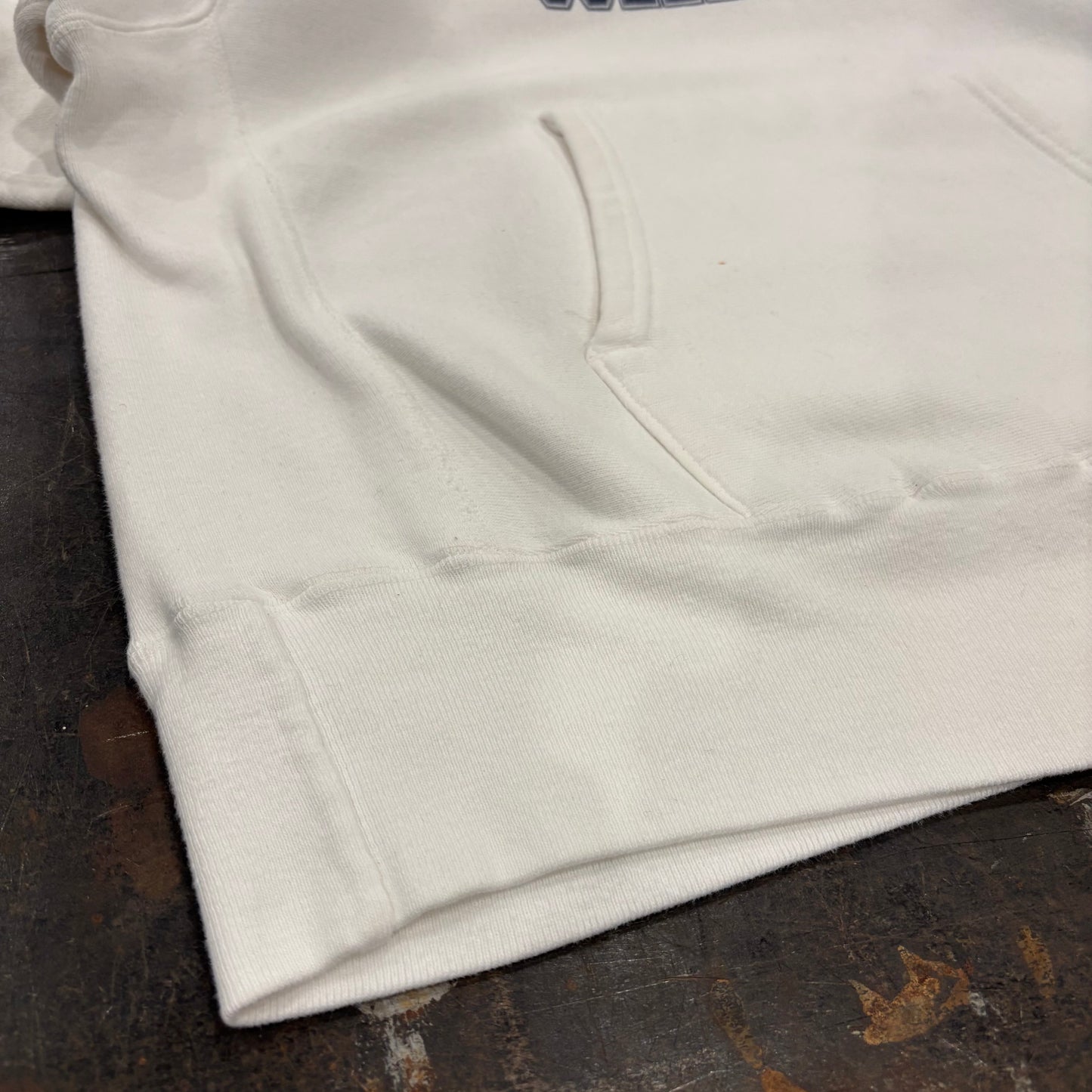 80's Champion チャンピオン Reverse Weave リバースウィーブ トリコタグ JOHNSON&WALES カレッジ スウェットフーディー パーカー  白 (M) /A1521R-SO