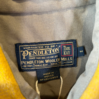 2013 Pendleton ペンドルトン オンブレチェックウールシャツ トーマス・ケイ コレクション マスタード(M)/C1474SH-SO