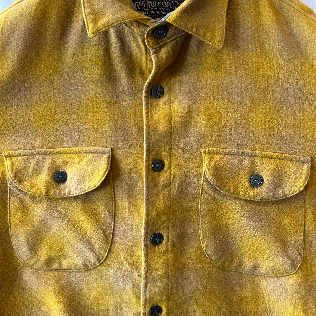 2013 Pendleton ペンドルトン オンブレチェックウールシャツ トーマス・ケイ コレクション マスタード(M)/C1474SH-SO