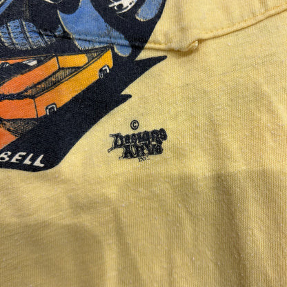 70's Sears Kings Road FORD クラシックカー HOT ROD プリントTシャツ 黄色(L)/A6411T-SO