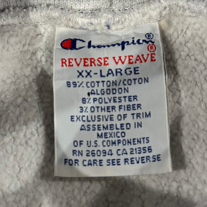 90's Champion チャンピオン Reverse Weave リバースウィーブ VINE YARD スウェットフーディー パーカー  グレー (2XL) /C0197R-SO