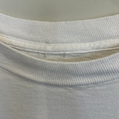 90's クロード・モネ ボルチモア美術館 "睡蓮" アートTシャツ 白 (サイズ不明)/C0791T-SO