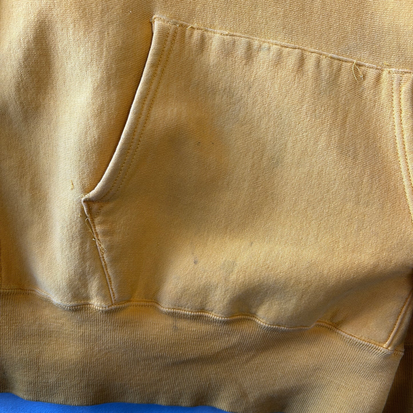 80's Champion Reverse Weave リバースウィーブ CLARKSON スウェットフーディー 黄色(L)/A6694R-SO