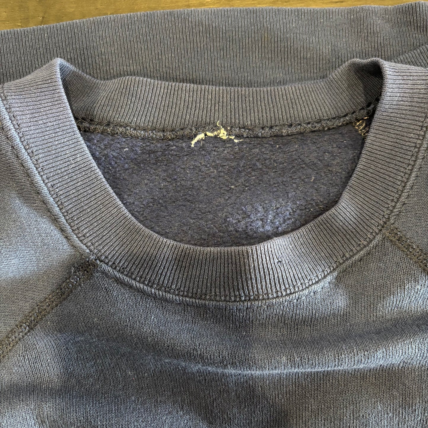 80~90's カレッジスウェット "Penn State" ラグラン ネイビー (サイズ不明)/B1759S-SO