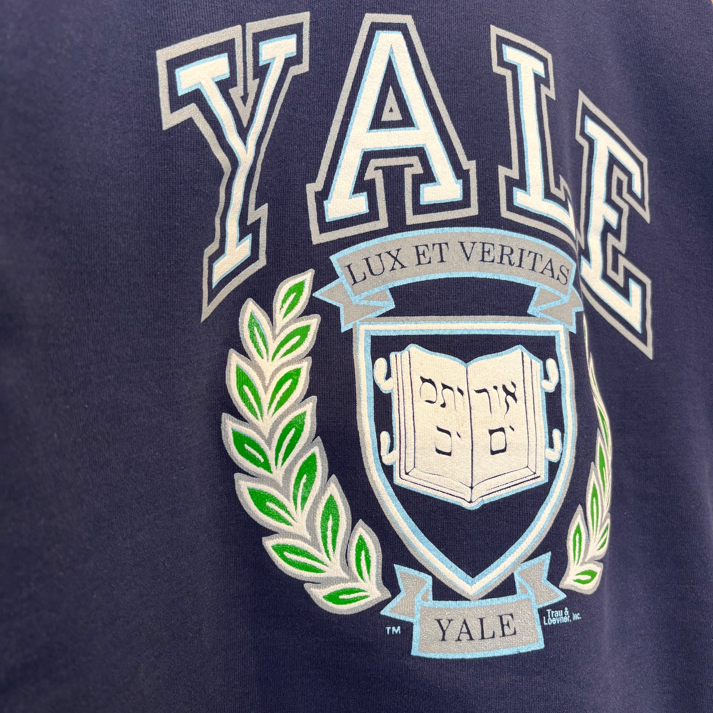 90's Savvy カレッジスウェット "YALE" ネイビー(L)/ A9589S-S0