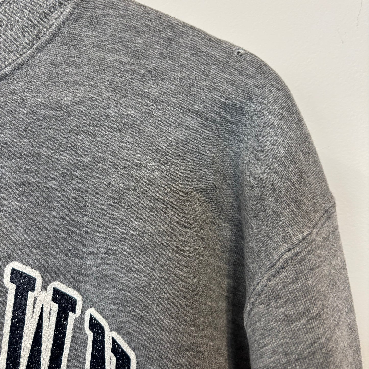 80's Russell Athletic ラッセル スウェット "GEORGE TOWN" チャコールグレー (L)/A9571S-SO