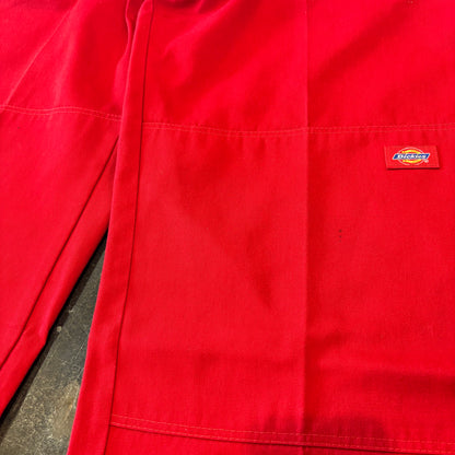 00's Dickies ディッキーズ ダブルニー ワークパンツ レッド (36×32)/B1053P-SO