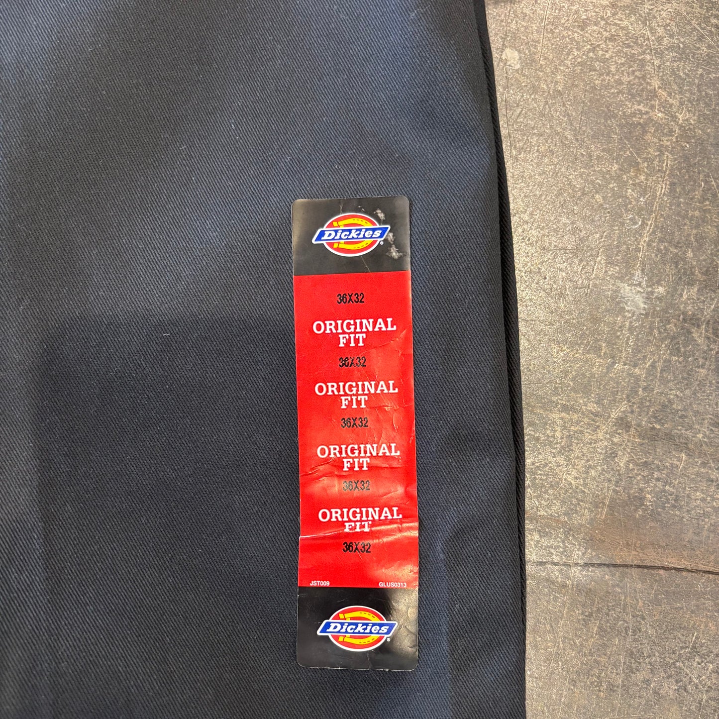 00's Dickies ディッキーズ 874 ワークパンツ フラッシャー付き ブラック (36×32)/B1045P-SO