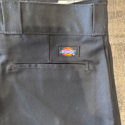 00's Dickies ディッキーズ 874 ワークパンツ フラッシャー付き ブラック (36×32)/B1045P-SO
