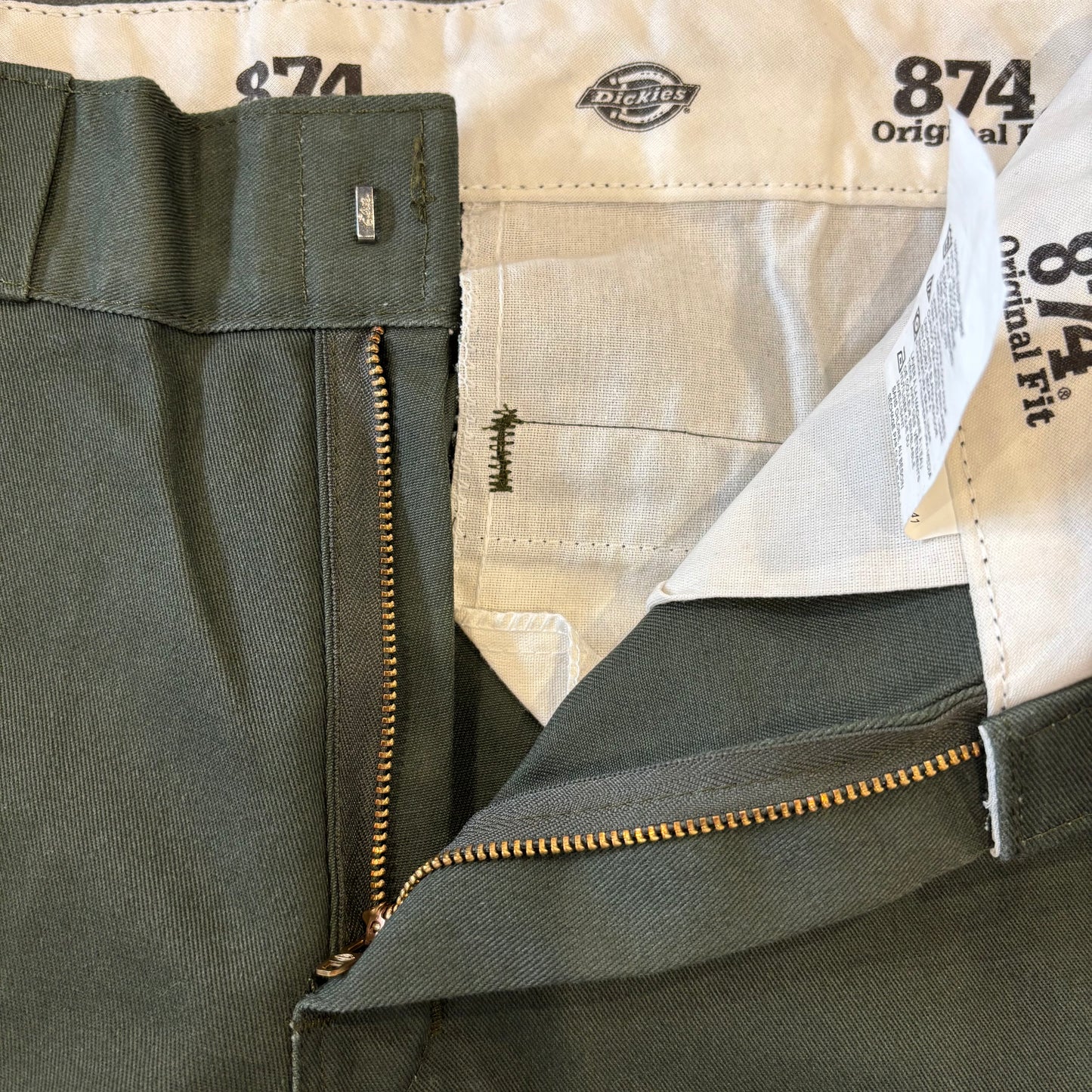 00's Dickies ディッキーズ 874 ワークパンツ ハンターグリーン (30×32)