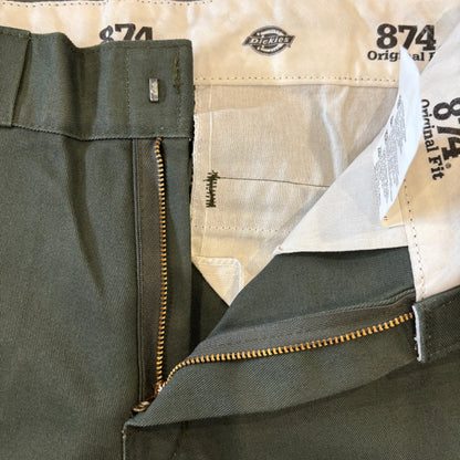 00's Dickies ディッキーズ 874 ワークパンツ ハンターグリーン (30×32)