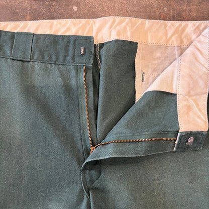 90's Dickies ディッキーズ ワークパンツ made in usa グリーン (サイズ不明)/A6068P-SO