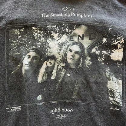 00's The Smashing Pumpkins スマパン メンバーフォトTシャツ アルバムジャケット 黒 (S)/A6565T-SO