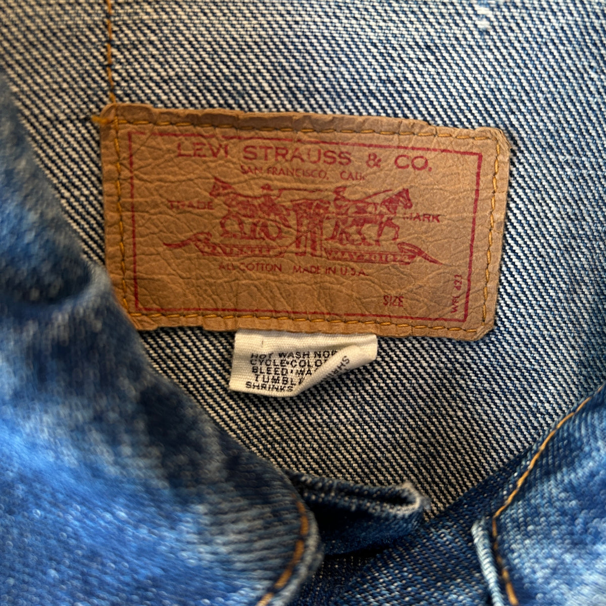 70's LEVI'S リーバイス 70505 BIG E トラッカージャケット デニムジャケット (44相当)/A9280J-SO