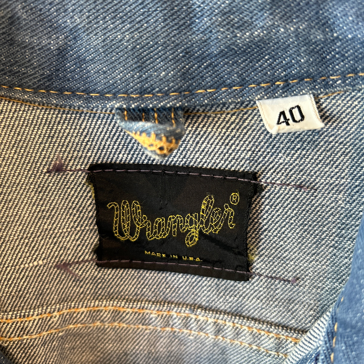 70's Wrangler ラングラー 24MJZ デニムトラッカージャケット (40)/C1485J-SO