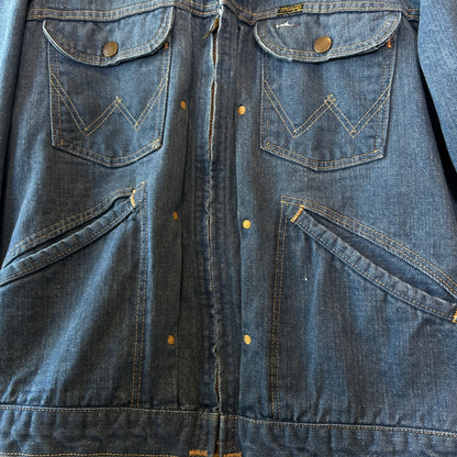70's Wrangler ラングラー 24MJZ デニムトラッカージャケット (40)/C1485J-SO