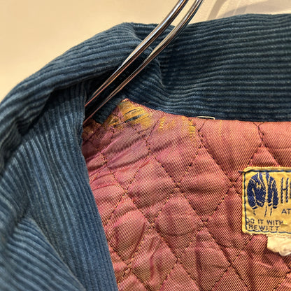 60's ~ HEWITT mfg コーデュロイ スタジャン レディース インディアン (不明)/A5768J-SO