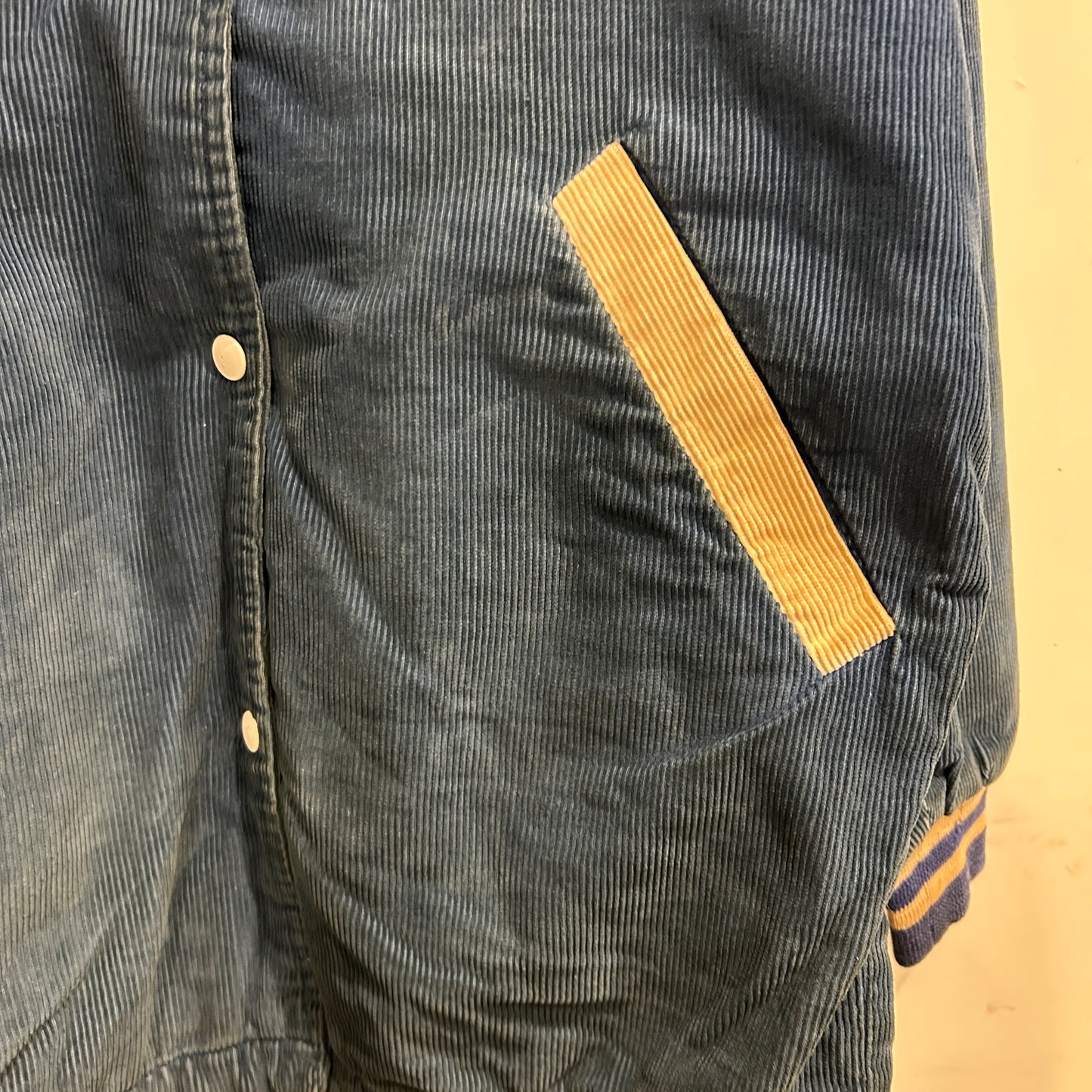 60's ~ HEWITT mfg コーデュロイ スタジャン レディース インディアン (不明)/A5768J-SO