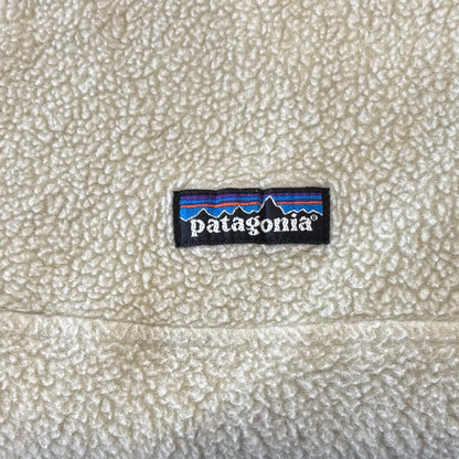00's Patagonia パタゴニア スナップT シンチラ フリース プルオーバー アイボリー (L) /C0217F-SO