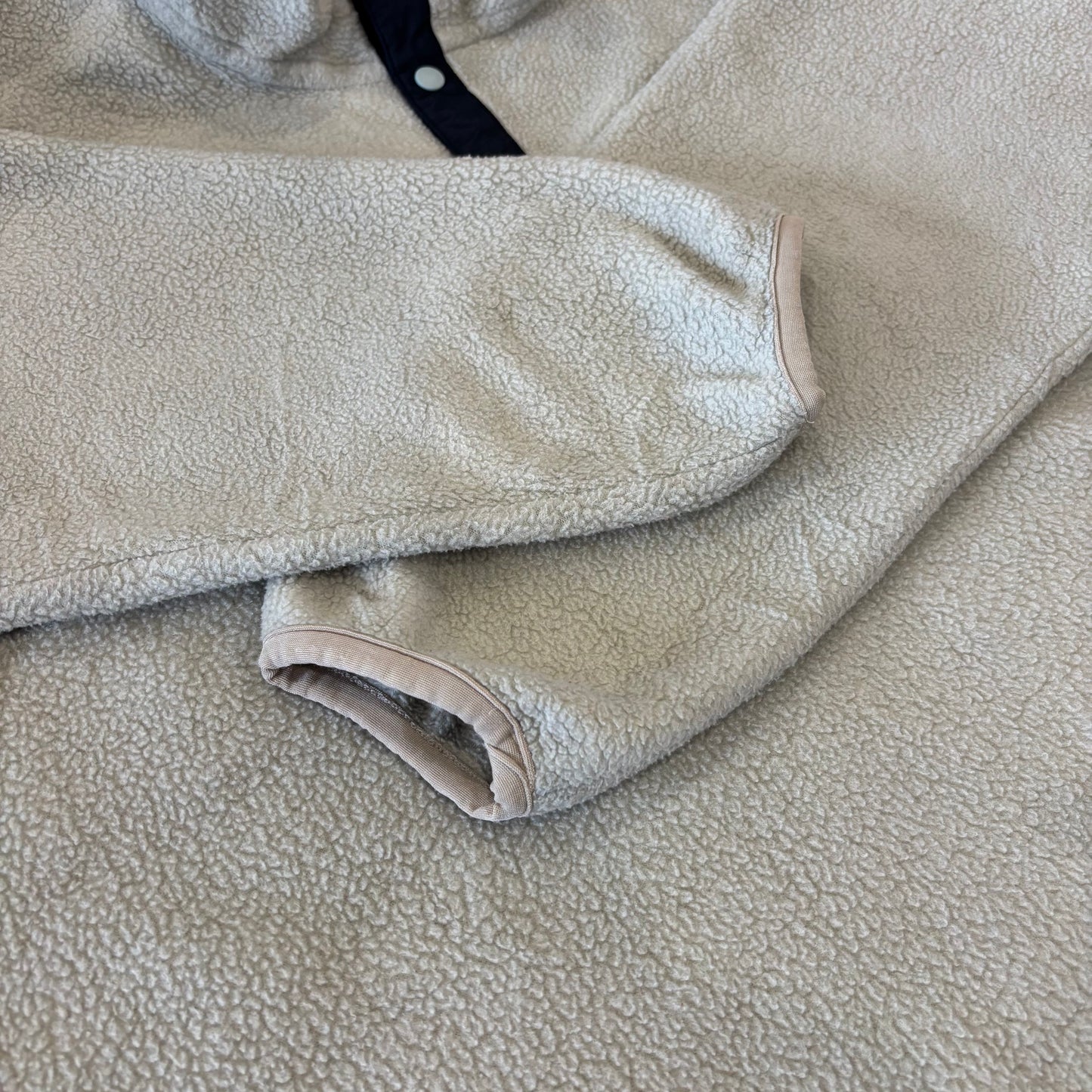 00's Patagonia パタゴニア スナップT シンチラ フリース プルオーバー アイボリー (L) /C0217F-SO