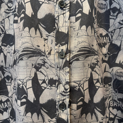 Batman バットマン コミックパターン 半袖シャツ/B3061S-SO
