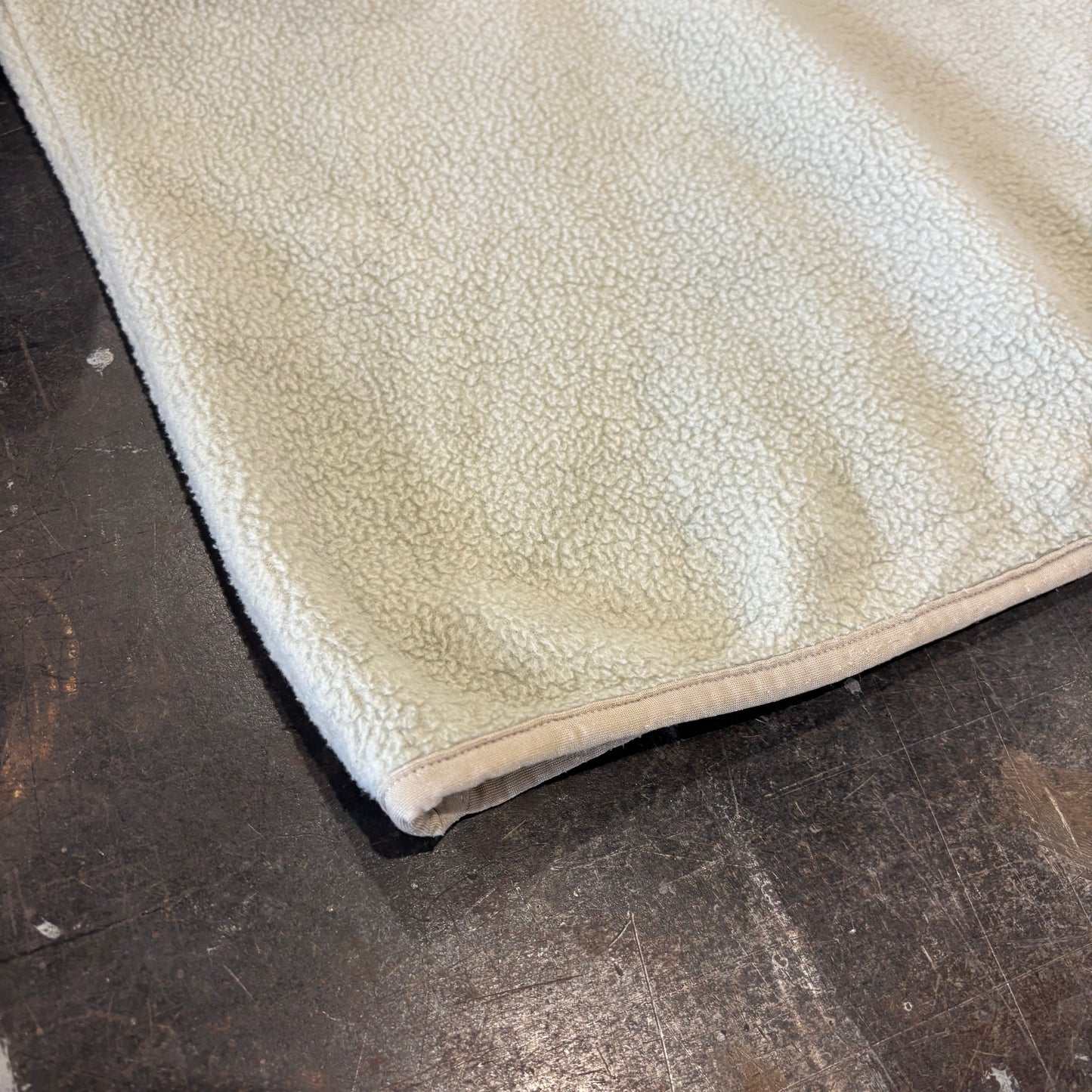 00's Patagonia パタゴニア スナップT シンチラ フリース プルオーバー アイボリー (L) /C0217F-SO