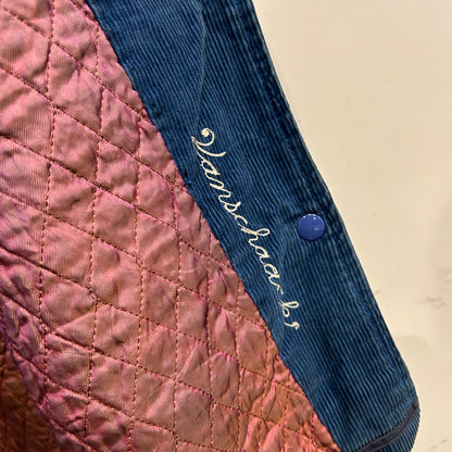 60's ~ HEWITT mfg コーデュロイ スタジャン レディース インディアン (不明)/A5768J-SO