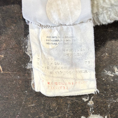 00's Patagonia パタゴニア スナップT シンチラ フリース プルオーバー アイボリー (L) /C0217F-SO