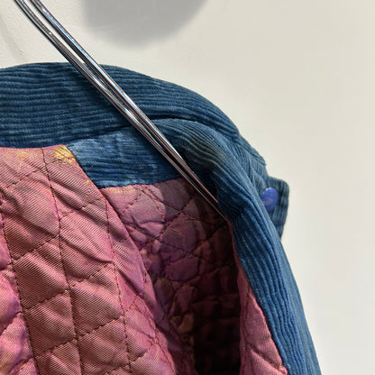 60's ~ HEWITT mfg コーデュロイ スタジャン レディース インディアン (不明)/A5768J-SO