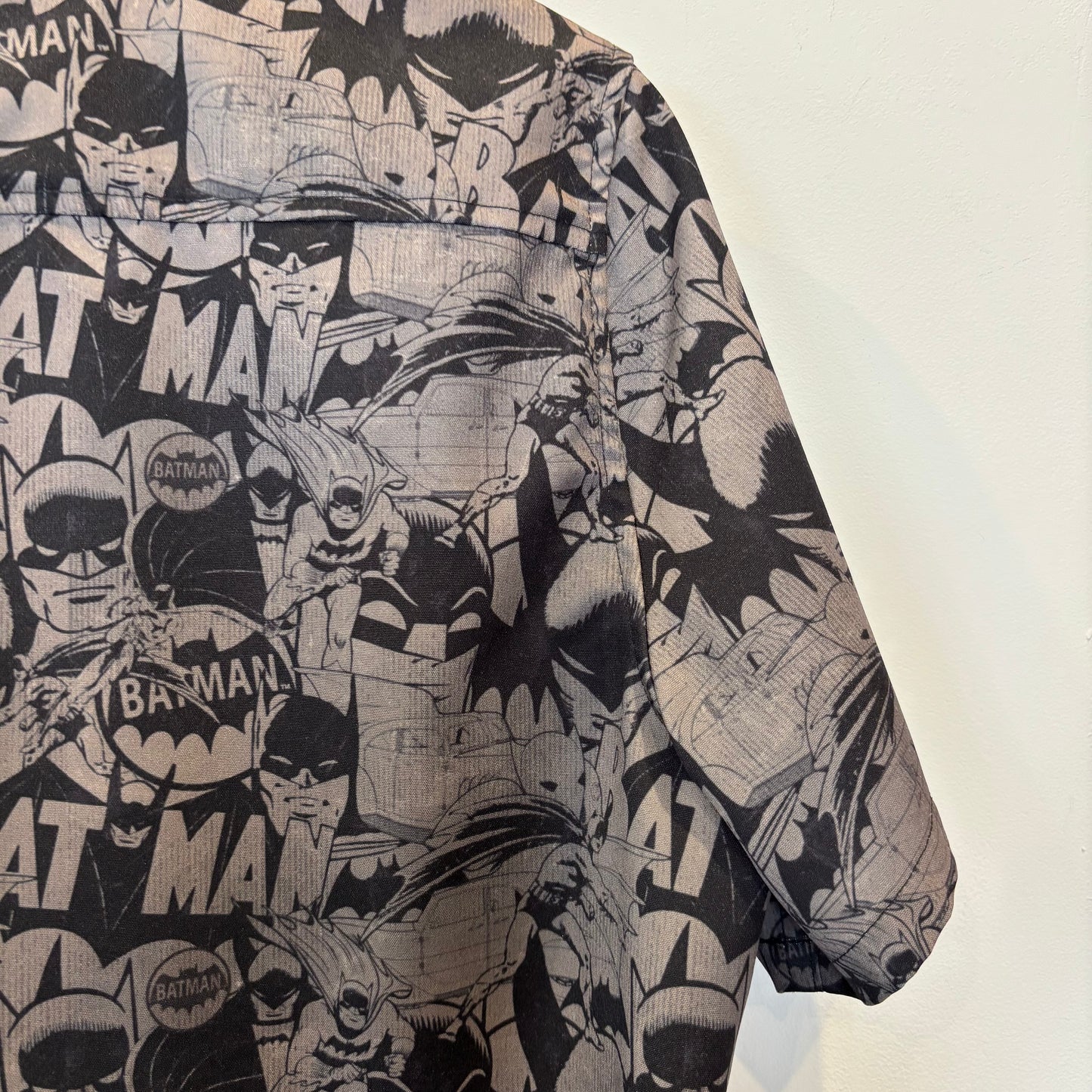 Batman バットマン コミックパターン 半袖シャツ/B3061S-SO