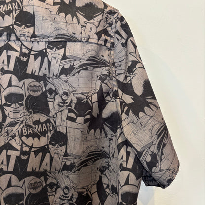 Batman バットマン コミックパターン 半袖シャツ/B3061S-SO