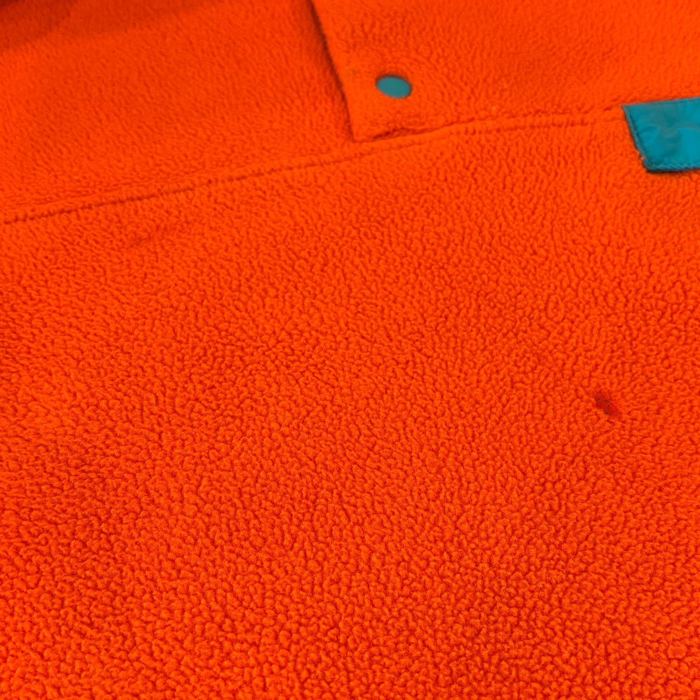 FA13 Patagonia パタゴニア スナップT シンチラ フリース プルオーバー オレンジ ターコイズ (L) /C0226F-SO