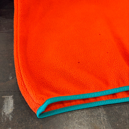 FA13 Patagonia パタゴニア スナップT シンチラ フリース プルオーバー オレンジ ターコイズ (L) /C0226F-SO