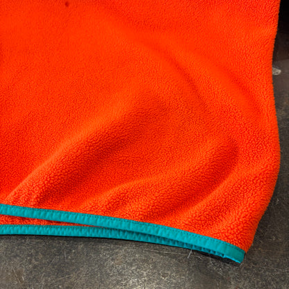 FA13 Patagonia パタゴニア スナップT シンチラ フリース プルオーバー オレンジ ターコイズ (L) /C0226F-SO